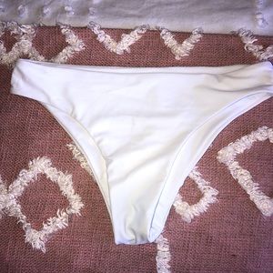 white bikini bottom BRAND NEW